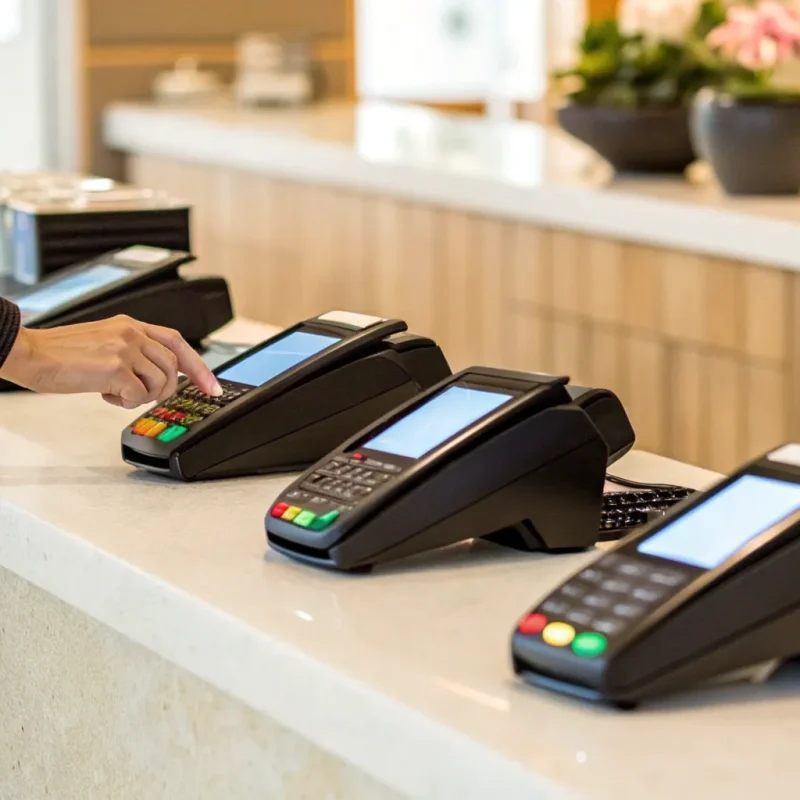 A selection of the best credit card terminals for a small business.