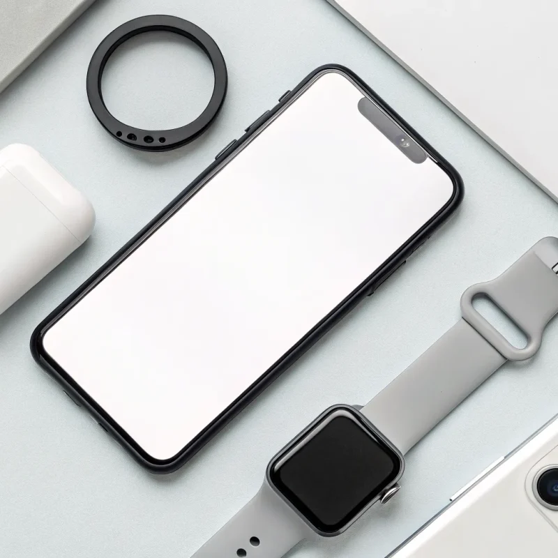 A smartphone and card reader for the best mobile credit card processor for small businesses.