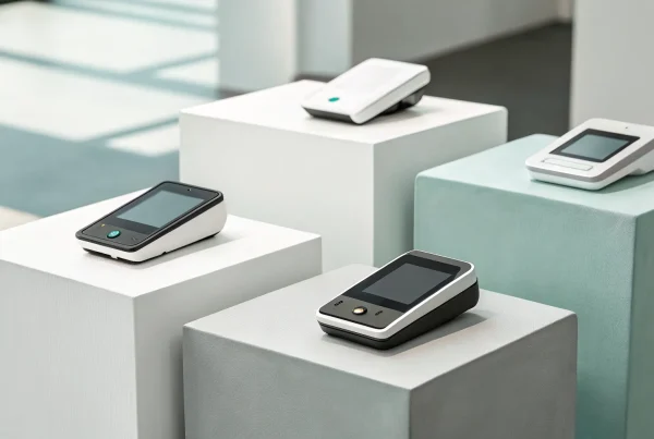 A variety of wireless credit card readers for mobile and countertop business payments.